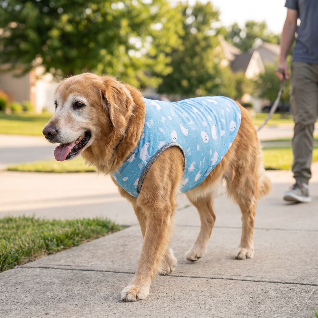 Does Your Senior Dog Need Summer Clothes? A Guide to Joint Support and Breathable Comfort