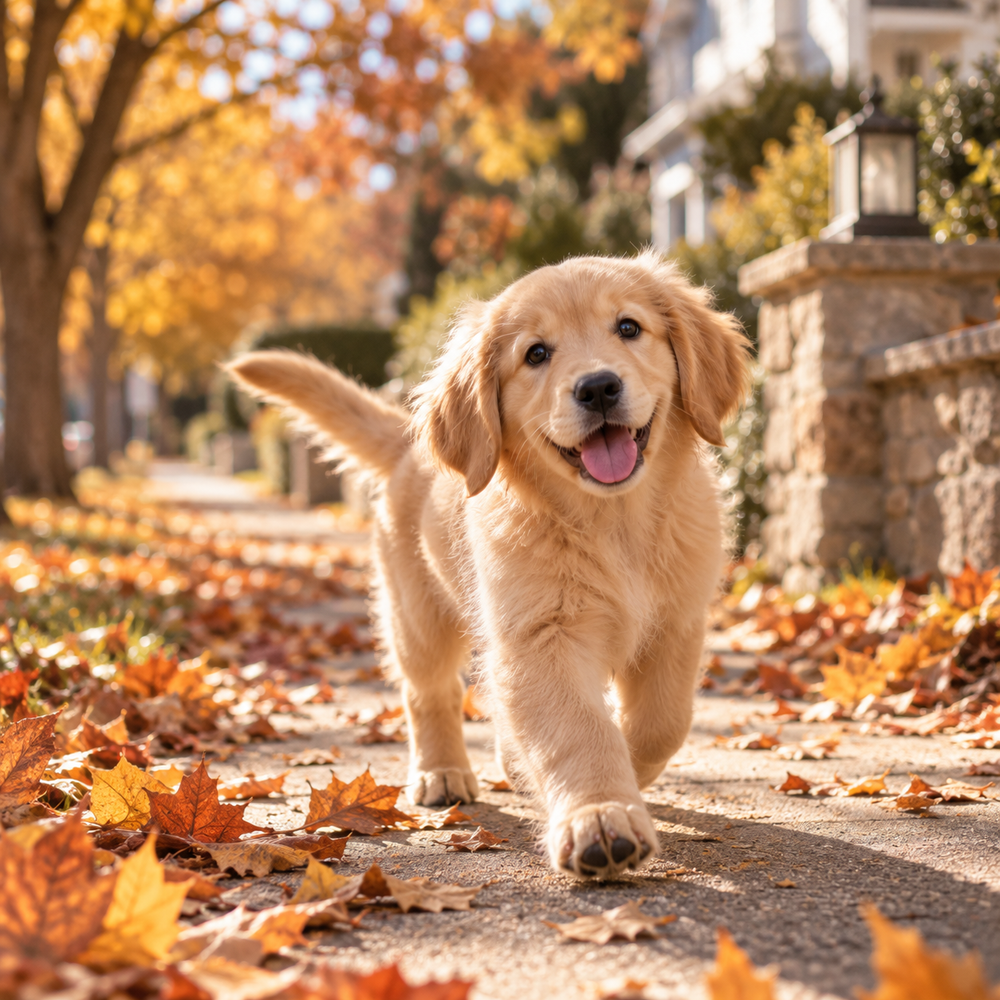 Fall Puppy Care Guide: Keep Your Puppy Warm & Comfortable