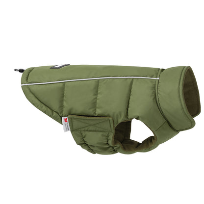 Green Reflective Dog Winter Coat gallery image 1