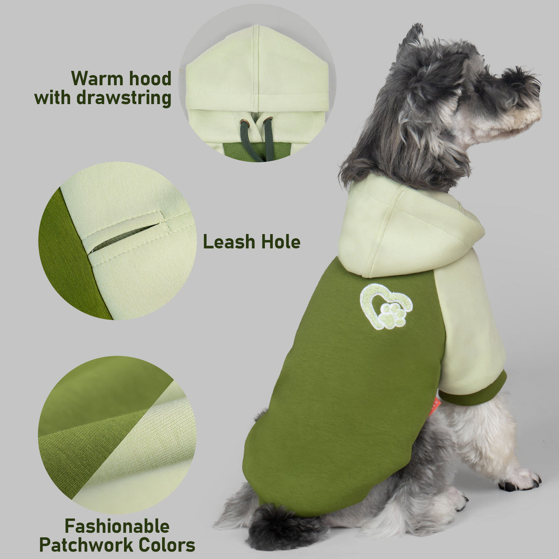 Green Hoodies::XL