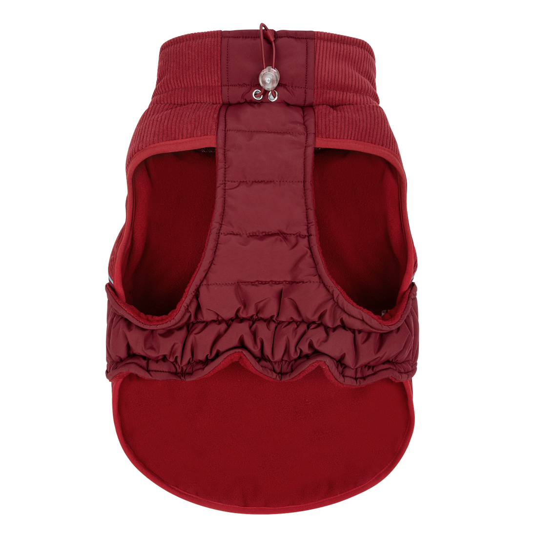 Red Waterproof Lined Dog Coat gallery image 5