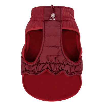 Red Waterproof Lined Dog Coat gallery image 5