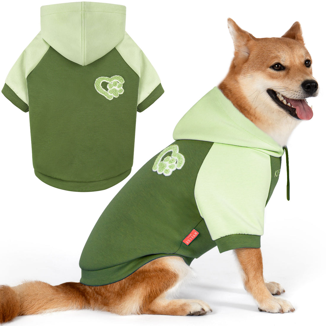 Green Hoodies::M