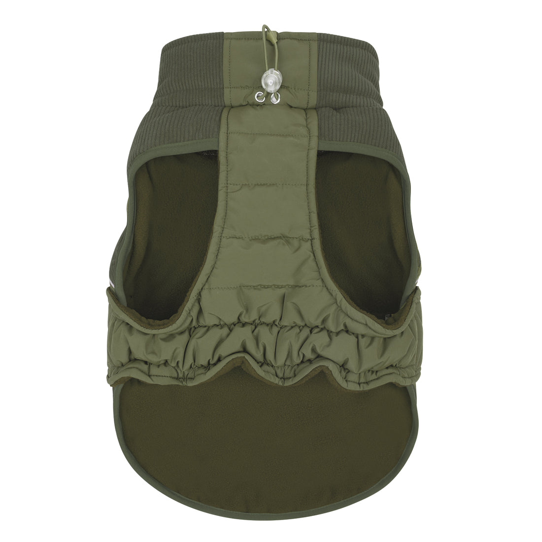 Green Waterproof Lined Dog Coat - Green coat gallery image 5