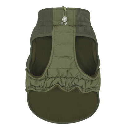 Green Waterproof Lined Dog Coat - Green coat gallery image 5