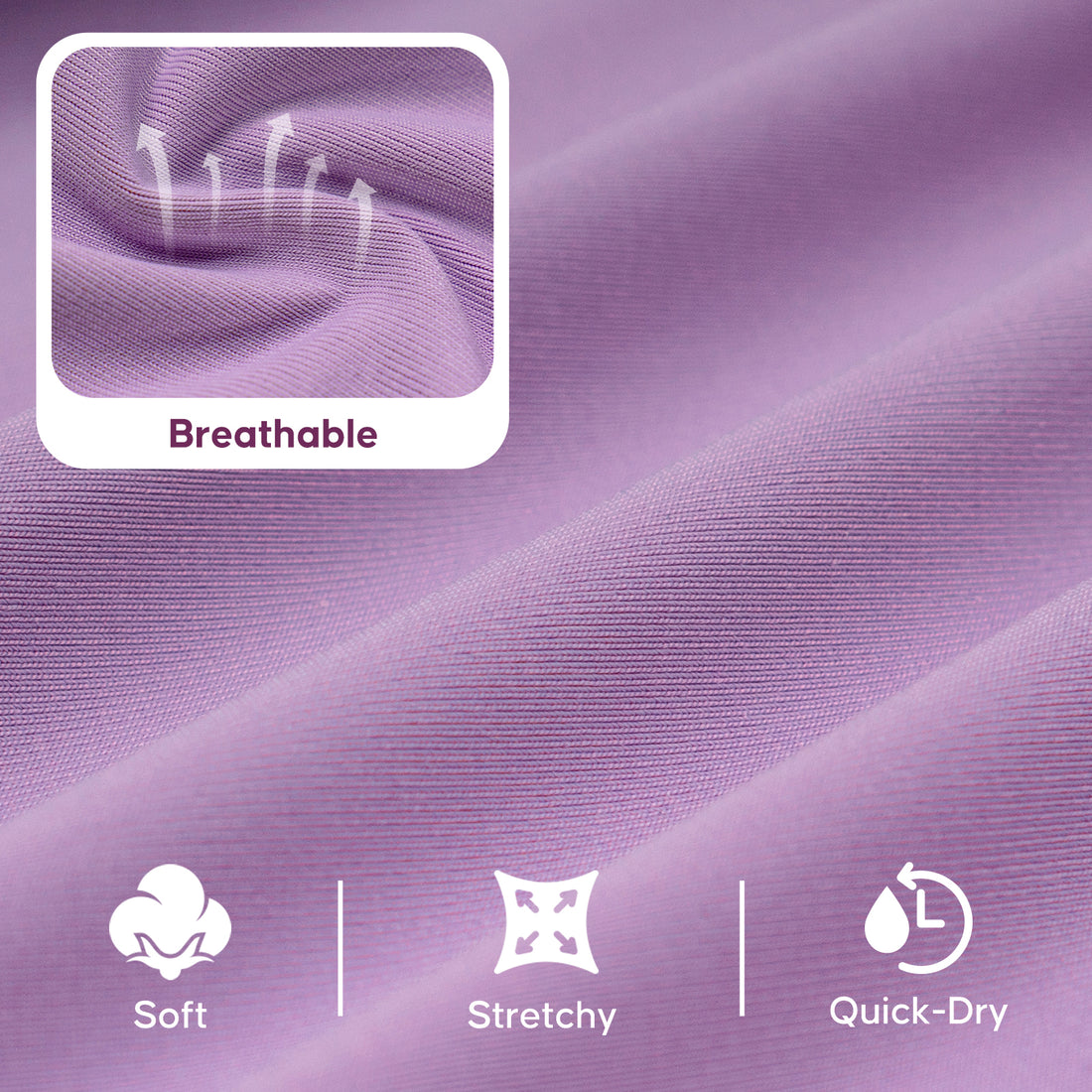 Lightweight dog pajamas, purple breathable quick-dry stretchy fabric