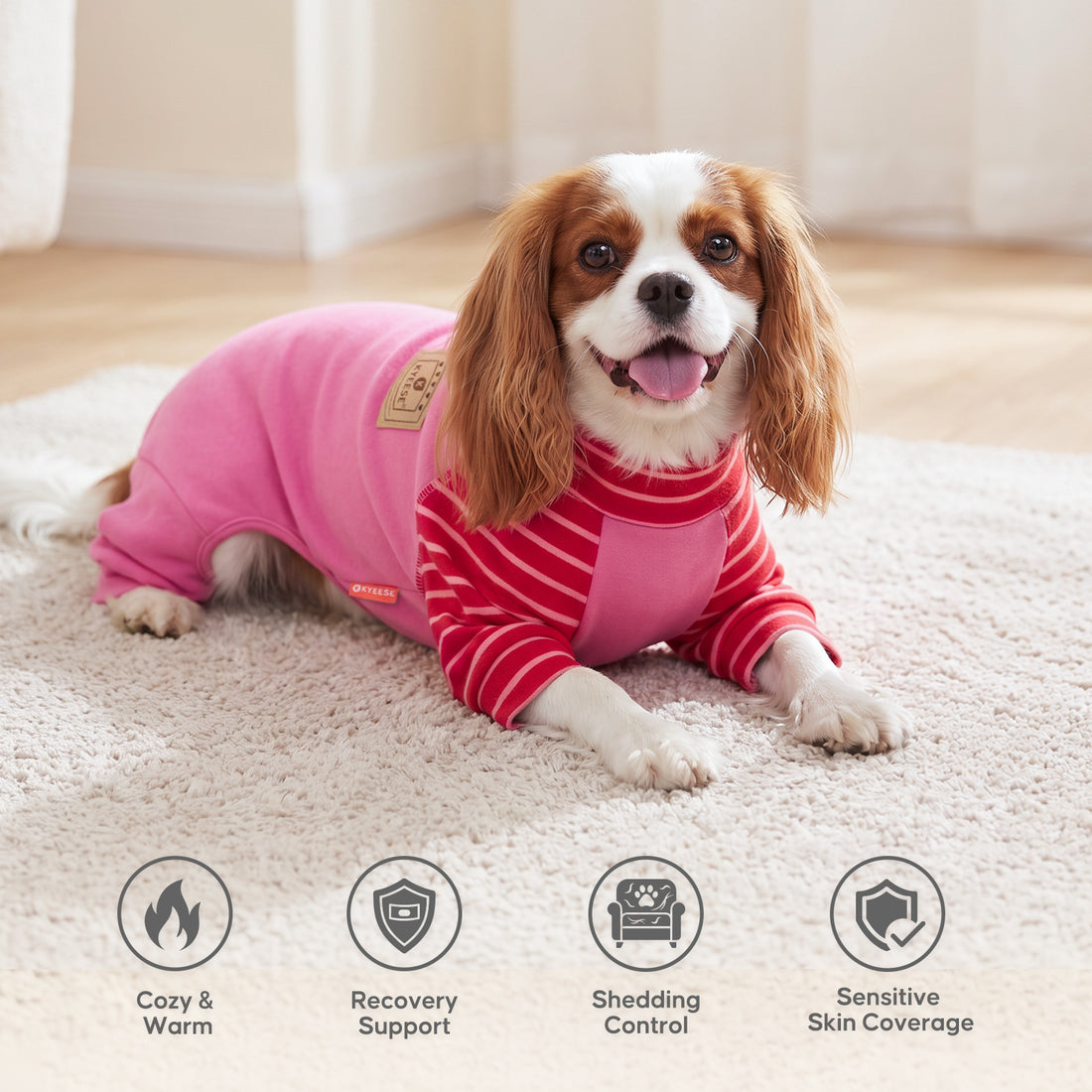 Red Dog Onesie Pajamas gallery image 6