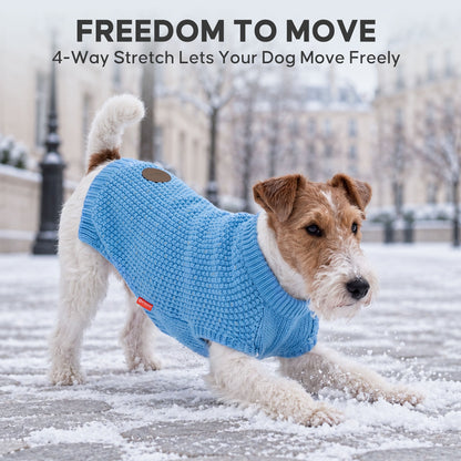 Blue Reflective Dog Pullover Sweater gallery image 8