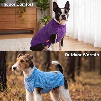 Blue Reflective Dog Pullover Sweater gallery image 7
