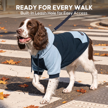 Navy Blue Comfort Dog Hoodie gallery image 7