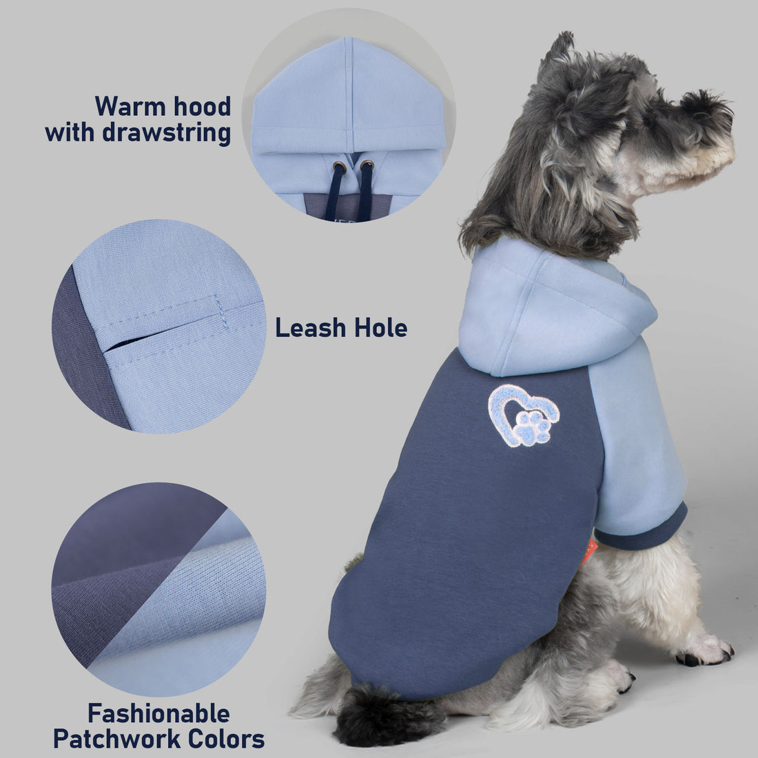 Blue Hoodies::XL