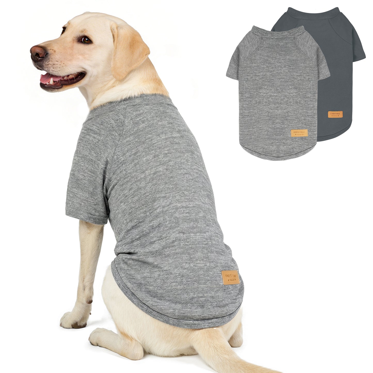 Raglan Sleeve Breathable Dog Shirt 3 Pack