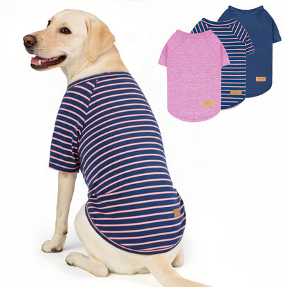 Raglan Sleeve Breathable Dog Shirt 3 Pack