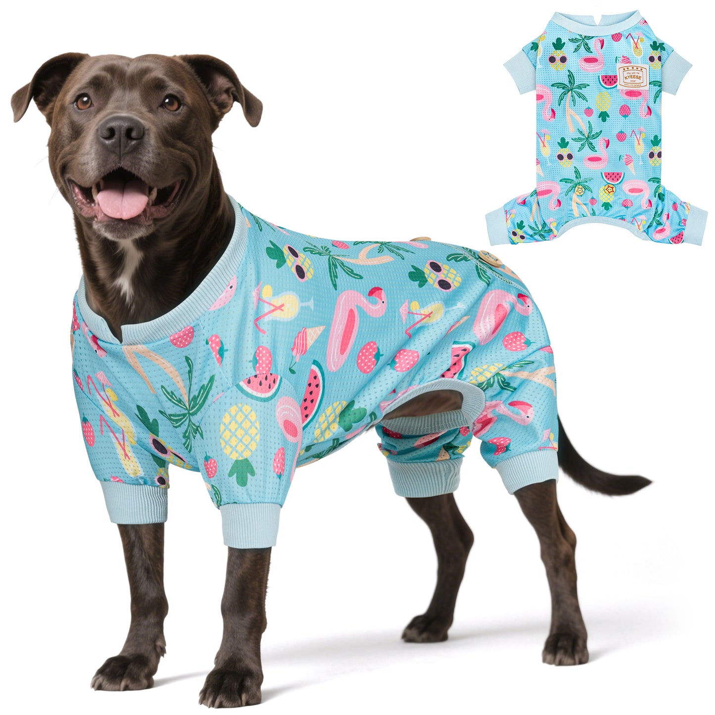 Breathable Mesh Dog Onesie Pajamas