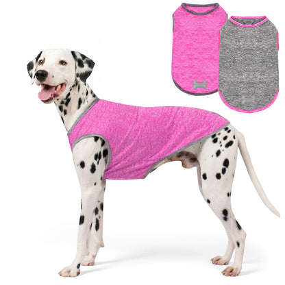 Sleeveless Breathable Dog Shirt 2 Pack