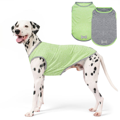 Sleeveless Breathable Dog Shirt 2 Pack
