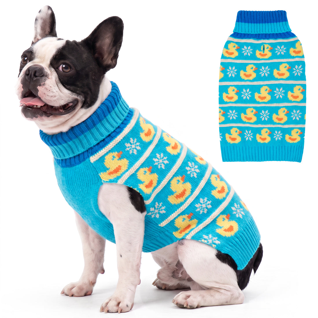Blue Duck Dog Pullover Sweater - gallery image 2