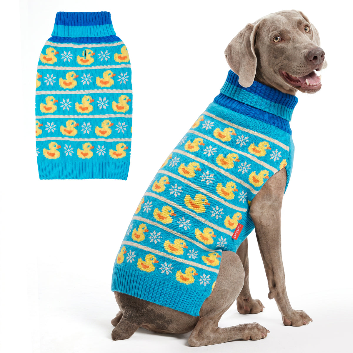 Blue Duck Dog Pullover Sweater - gallery image 3