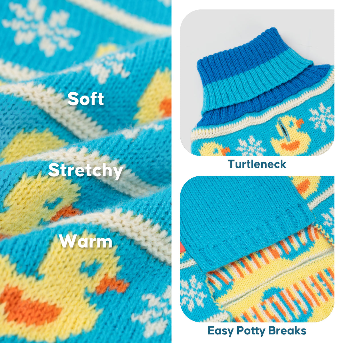 Blue Duck Dog Pullover Sweater - gallery image 4