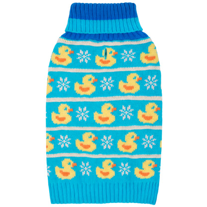 Blue Duck Dog Pullover Sweater - product flat lay