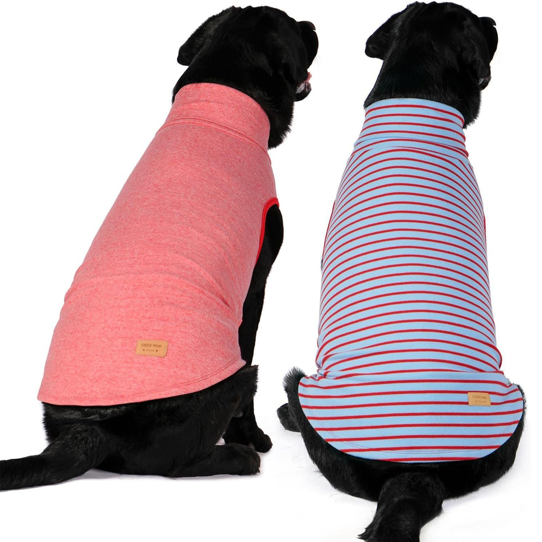 Sleeveless Velvet Dog Sweater 2 Pack - Blue Red | KYEESE