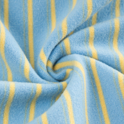Light Blue Striped Dog Onesie Pajamas - gallery image 6