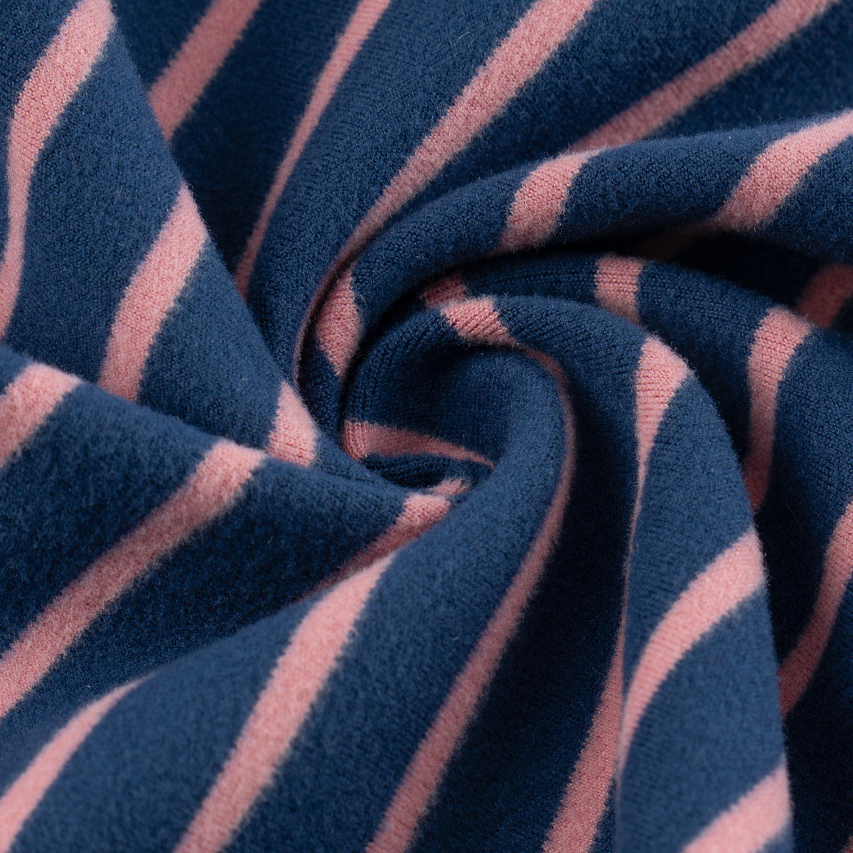 Navy Blue Striped Dog Onesie Pajamas - gallery image 3