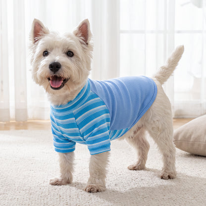 Raglan Sleeve Waffle Breathable Dog Shirt 2 Pack - gallery image 5