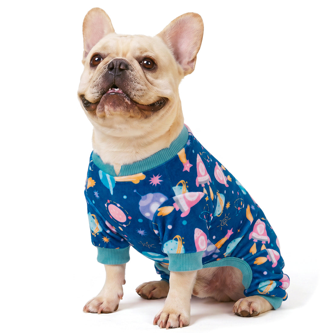 Spacecraft Dog Onesie Pajamas - gallery image 3