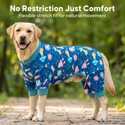 Spacecraft Dog Onesie Pajamas - gallery image 5