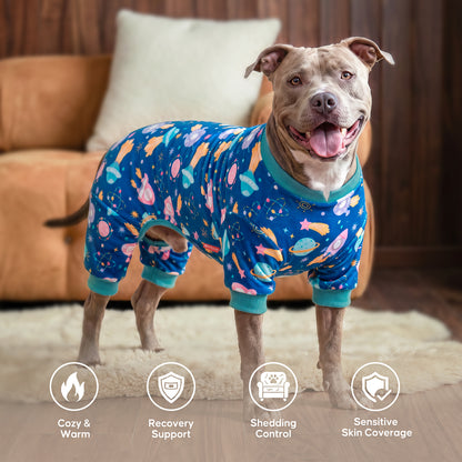 Spacecraft Dog Onesie Pajamas - gallery image 6